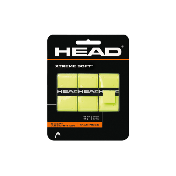 Head Xtreme Soft Overgrip (3 packs) - Jaune