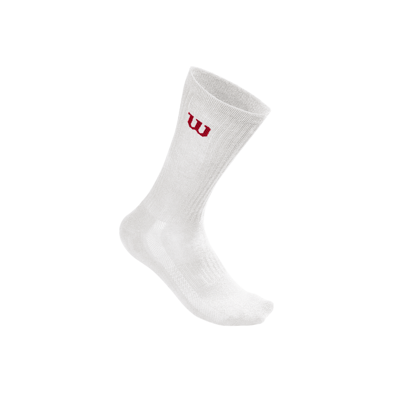 Wilson Crew Sock 3-Pack (Men's) - White