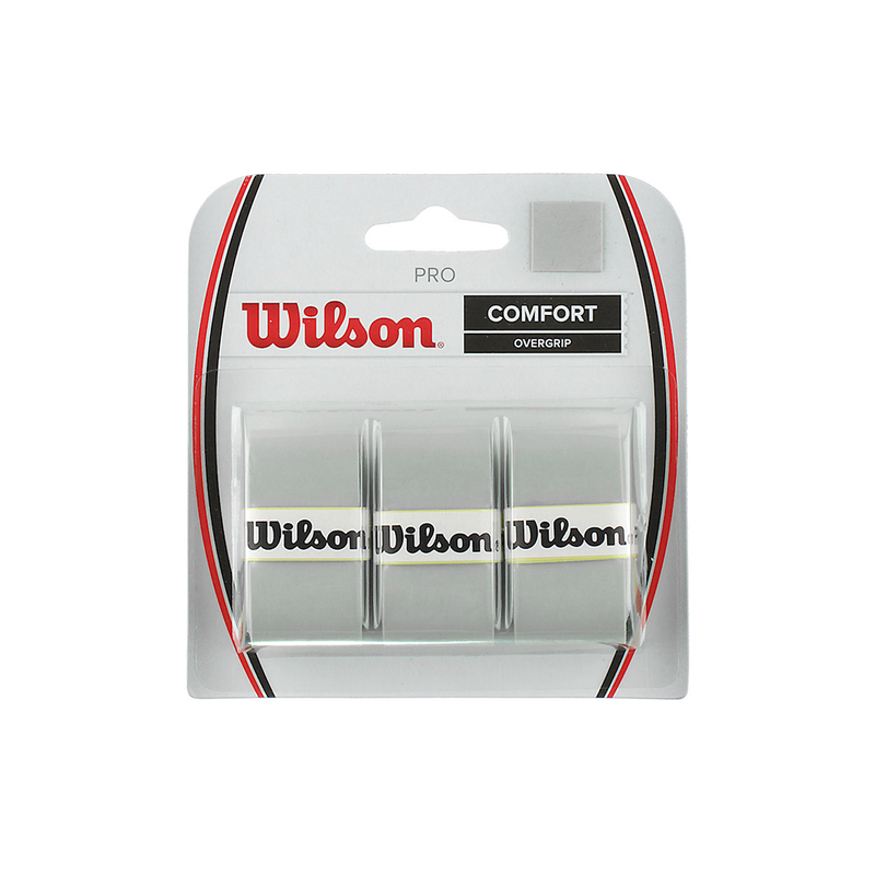 Wilson Pro Overgrip 3-Pack - Silver-Grips- Canada Online Tennis Store Shop