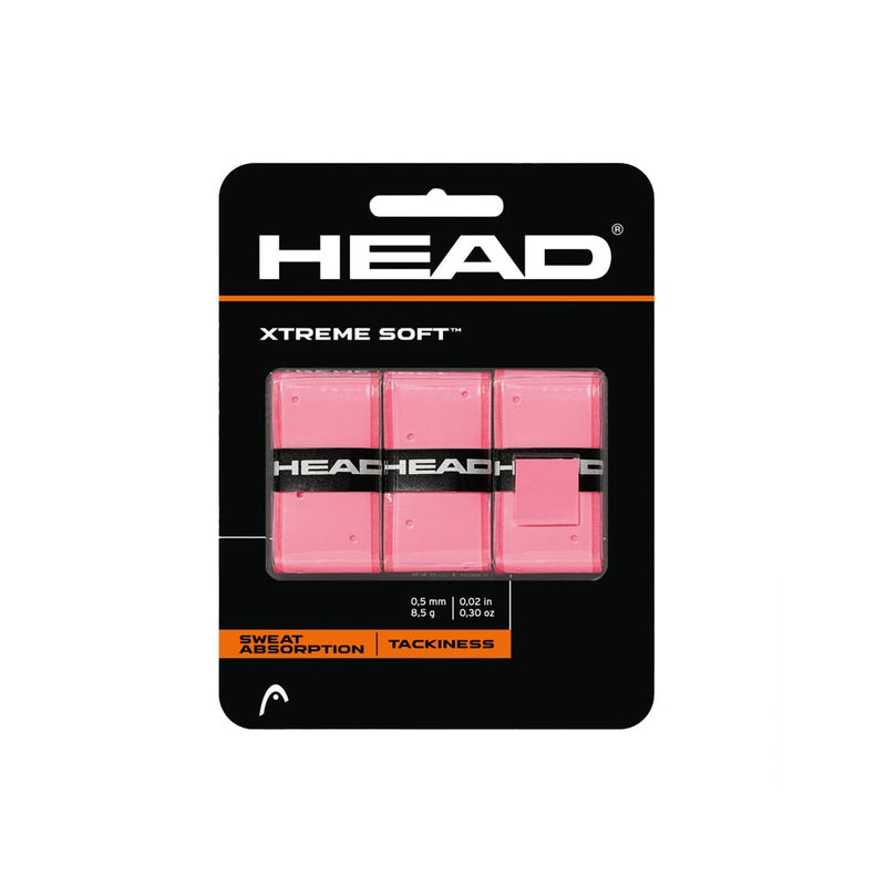 Head Xtreme Soft Overgrip (3 packs) - Pink