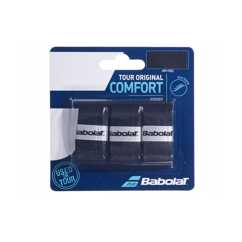 Babolat Tour Original Overgrip (3 Pack) - Black