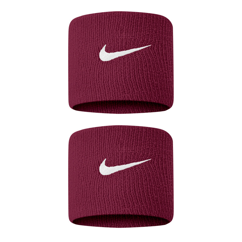 Nike Premier Tennis Wristbands - Dark Beetroot/White