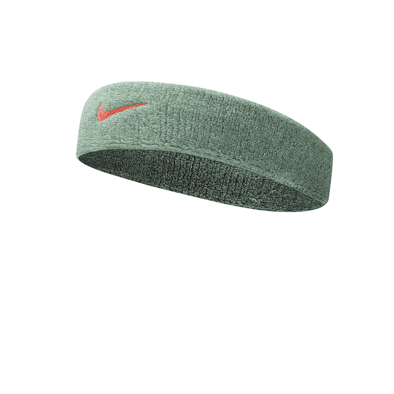 Nike Swoosh Headband - Healing Jade/Team Orange