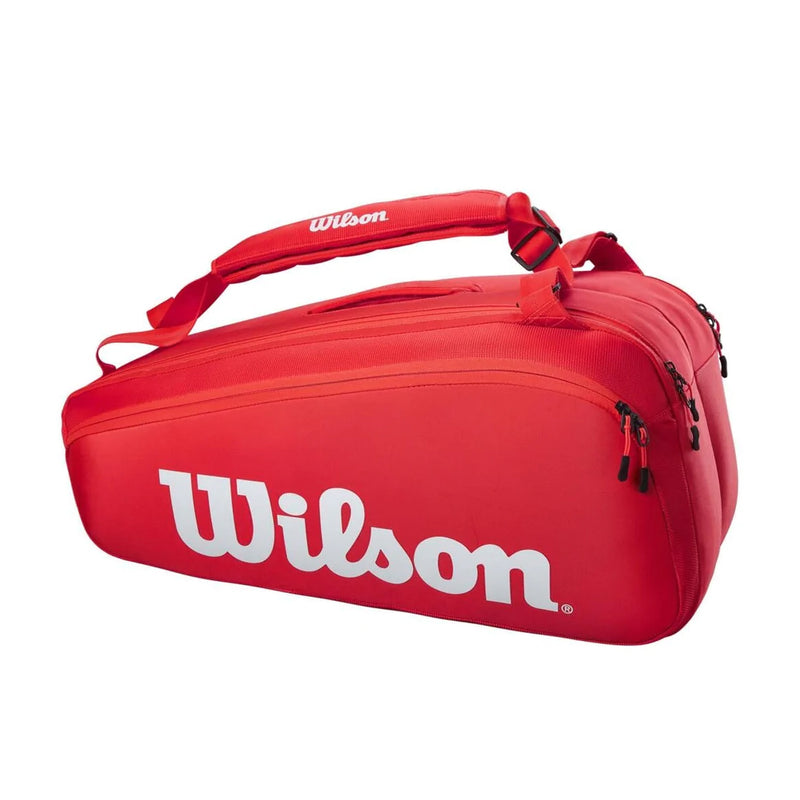 Wilson Super Tour 9 Pack Tennis Bag - Red