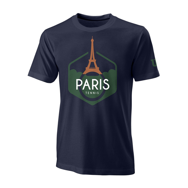 Wilson Paris Edition Tech Tee (Men's) - Navy