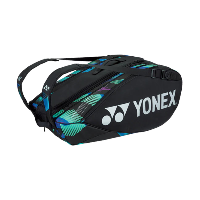 Yonex Pro Racquet 9-Pack Bag - Green/Purple