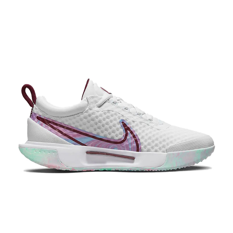 Nike Court Zoom Pro (Women's) - White/Dark Beetroot