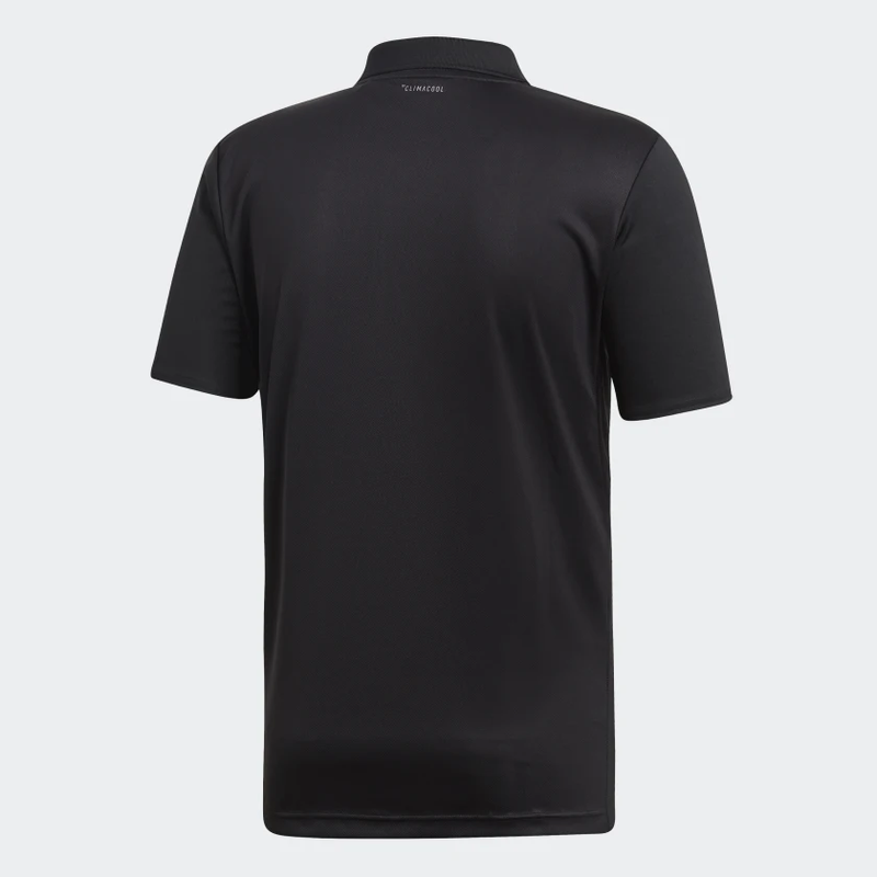 Adidas Club 3 Stripe Polo (Men) - Black