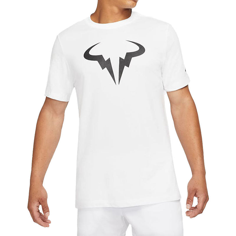 Nike Court Dri-Fit Tee Rafa SSNL (Men's) - White/Black