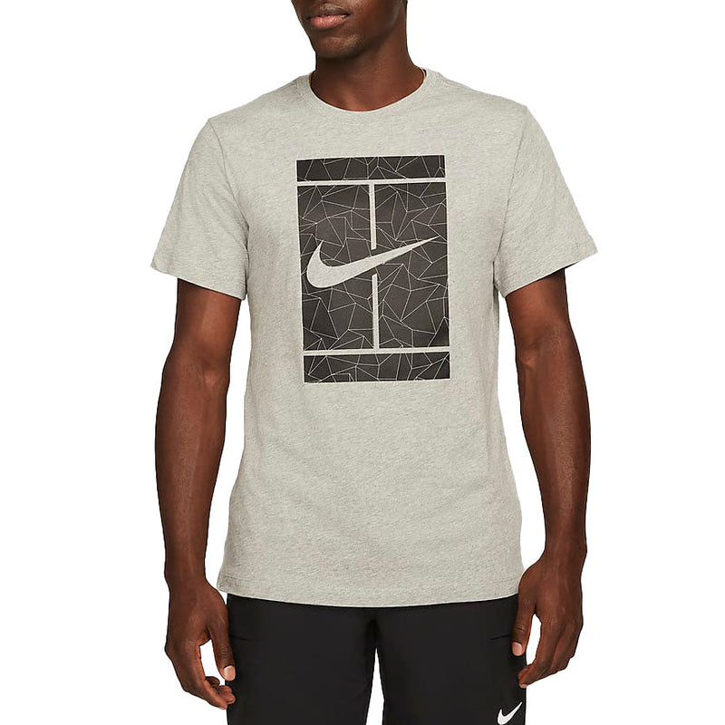 Nike Court Tee SSNL (Men's) - Dark Grey Heather