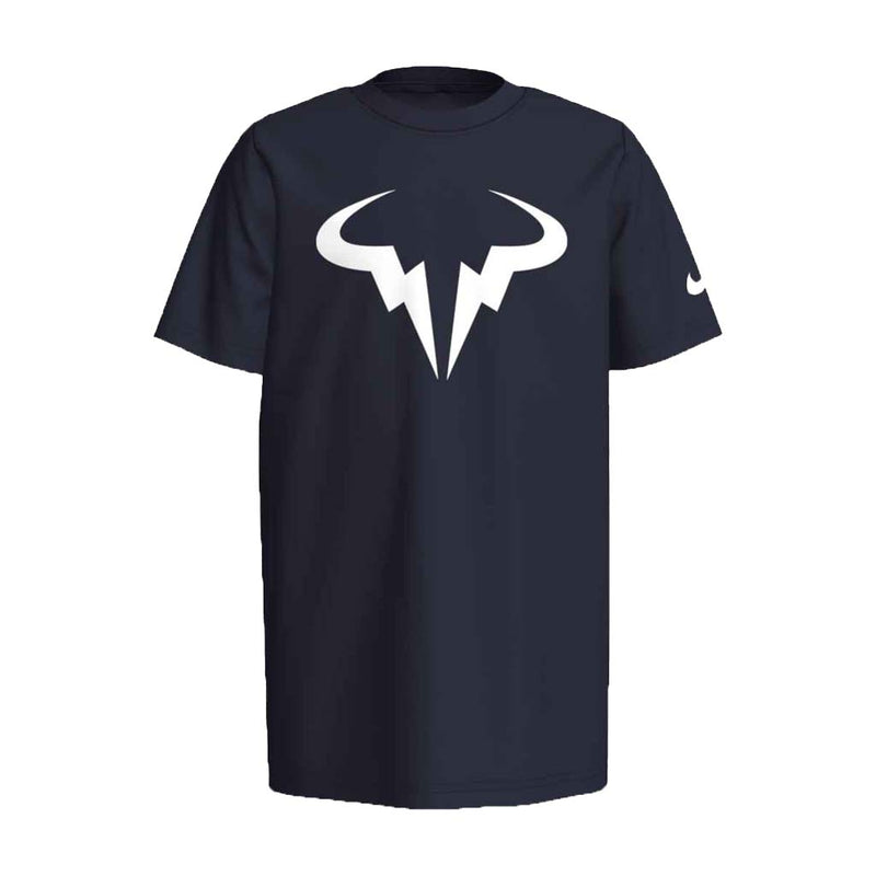 Nike Dri-Fit Rafa Tee SSNL (Boy's) - Obsidian/White